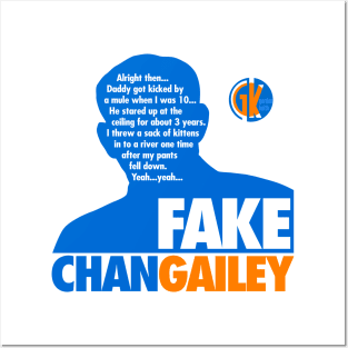 GK - Fake Chan Gailey Posters and Art